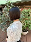 20代30代◎小顔見せ切りっぱなしボブ×韓国風タッセルカット