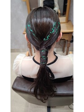 サロウィン 鹿児島天文館店(SALOWIN) お顔立ち似合わせたヘアセット