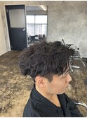 メンズカットパーマ