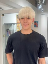 メンズペレ 渋谷(MEN'S PELE)&nbsp;MEN’S HAIR/ブルーブラック/フェザーパーマ/渋谷