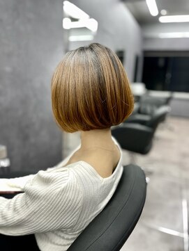 【CYNTHIA/irisu】ココアベージュ /波巻きツイストスパイラル