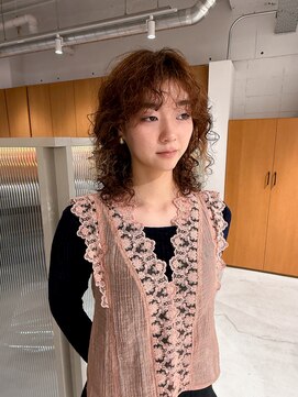 ブランコ 名古屋栄(BLANCO) 【nao! style】ハニーブラウン パーマ