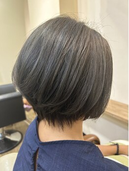 レイール(reir)の写真/頭の形がきれいに見えるショートが得意！クセを活かしたカットで、扱いやすくまとまるスタイルを実現☆