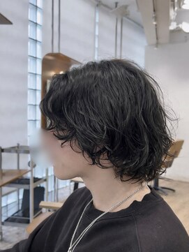 クラップス 金沢文庫店(CLAPS) メンズボブパーマ