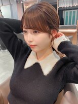 アフロート ディル(AFLOAT D'L) 小顔前髪薄めバング顔まわりサイドバング後れ毛10代20代30代