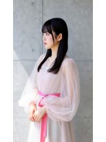 コートフィールエー(CO_T feel.a)&nbsp;【儚げドーリー】シースルーバング×艶髪ストレートロング