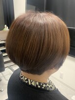 ルシック(LE CHIC)&nbsp;ショートススタイル/髪質改善/白髪ぼかし/モカブラウン