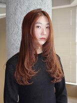ネロ フタコタマガワ(NERO FUTAKOTAMAGAWA) 【兼子 未来】design layer にオレンジベージュ