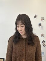 オルセン(OLSEN)&nbsp;外国人風パーマ/ミディアムパーマ/レイヤー/ブラウンベージュ