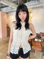 ホネン(honen)&nbsp;髪質改善/縮毛矯正/ミディアムレイヤー/イルミナカラー/薬院