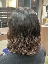 アウラ(AURA) ボブパーマウェーブパーマレディースパーマ