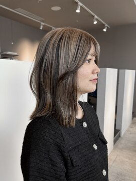 ヘアーエスクールシーユー 枚方T-SITE店(hair S.COEUR×Cu) アンブレラカラー