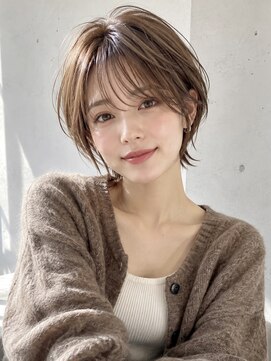 ノア 三宮店(NOA) 【NOA】韓国風小顔ハッシュカット×襟足長めくびれショート