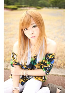 オーバーキャプテンネイキッド(OVER CAPTAIN NAKED) マーメイドカラーエクステＭＩＸ×ダブルカラー