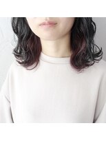 デコヘアーフラッペ(DECO HAIR frappe) ピンクのインナーカラー