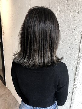 エイト 福岡天神店(EIGHT fukuoka) 【EIGHT福岡】nabe__medium__コントラストバレシルバーアッシュ