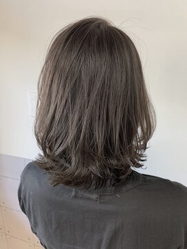 ヘアデザイン ディクト(hair design D.c.t) 《D.c.t 信田》ボブ ボブパーマ 学割 カラー 30代