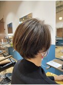 大人かわいいショートボブ/マッシュ/ベージュ/北浦和/浦和