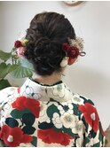卒業ヘアーセット
