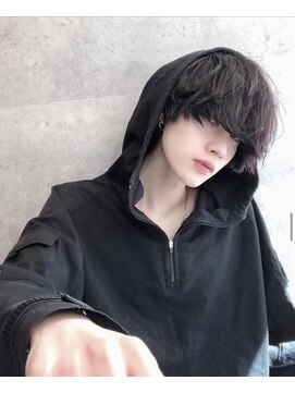 シン(syn) 前髪長めマッシュ