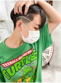 【roijir 山岸】スキンフェード女子 刈り上げ女子