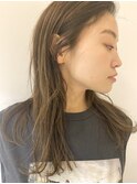 毛先軽めのセミロング★自由が丘BUZZ秋山