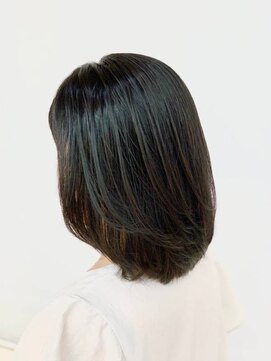 クオリス 上福岡店(QUALIS) 髪質改善/美髪エステ/30代40代50代/黒髪/ミディアム/前上がり