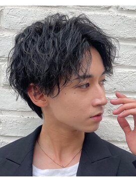 フィフス 原宿(fifth) 【大人ヘアツイストスパイラルパーマツーブロ波巻きスパイラル】