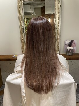 ムーン(moon) 7月#美髪のススメ#ネビージュ#大人かわいいヘア#こなれミディ