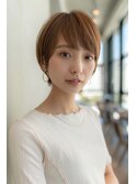大人可愛い/大人美人ショート/大人ナチュラルショートボブ