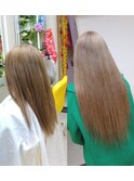 ロングストレートエクステ★ナチュラルロングヘア人気