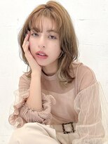 ラフィス ヘアールーチェ 樟葉店(La fith hair luce) 【La fith】外ハネボブ×インナーカラー