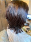 髪質改善メニューで扱いやすく可愛いスタイル若見え