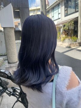 ロジッタ(ROJITHA) 【ROJITHA表参道原宿】ブルーブラック×ヨシン盛り