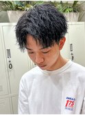 アップバンクツイストスパイラルパーマ
