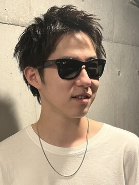 フイ 恵比寿(Hui) スパイキーショート/刈り上げなし/アップバング/ショートヘア