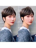 ロンドプロフィール 浦和(Lond profil) 浦和ショートヘアショートカット白髪ぼかし白髪染めボブ40代50代