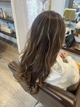 ヘアーラウンジ ラウレア 前橋店(LAULEA) 大人ハイライト