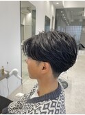 【iLi ×HIRAI】メンズ毛流れセンターパート《立川美容室》
