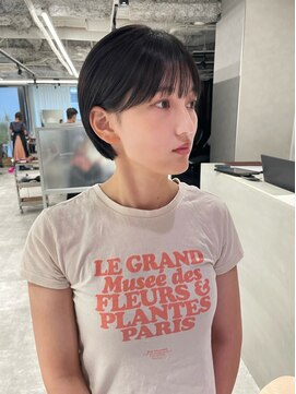 リアン バイ キートス(Lien by kiitos) 丸みショート/前髪カット/ショートボブ