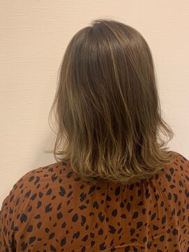 ルージュ 目白台店(ROUGE) ミルクティー×ミディアム×髪質改善トリートメント【護国寺駅】