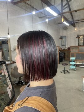 アイドットシーオー(i.co) Black×pinkアンブレラカラー