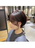 丸みショートボブ