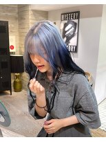 ヲタク(wotaku.)&nbsp;デザインカラールーツカラー裾カラーハイトーンダブルカラー前髪