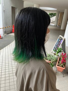 エスプリ アリュール 西大井店(allure) インナーカラー×エドルカラー【西大井、大井町】