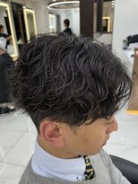 波巻きパーマ