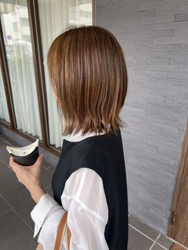 ベルバイヘアスイッチ(by hairswitch) ダブルカラーでベージュにしちゃいました！