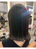 【あかり☆指名】　髪質改善　美髪ストレート+カット￥15900→13500