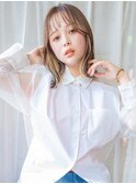 ＃イメチェン外ハネボブ美髪ワイドバング