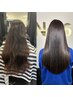 本気で髪を変えたいあなたへ＊艶髪ストレート＋集中ケア（カット込）27000